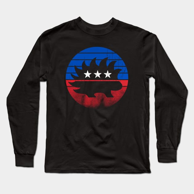 jo jorgensen 2020 retro vintage libertarian Long Sleeve T-Shirt by FanaticTee